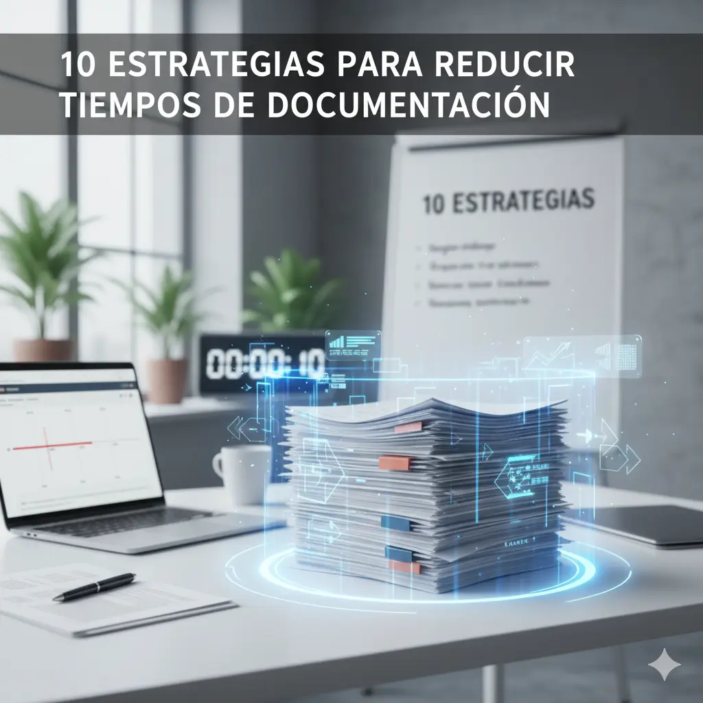 10 Estrategias para Reducir Tiempos de Documentación - History Clinical Blog
